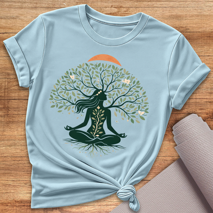 Baum Meditation T-Shirt