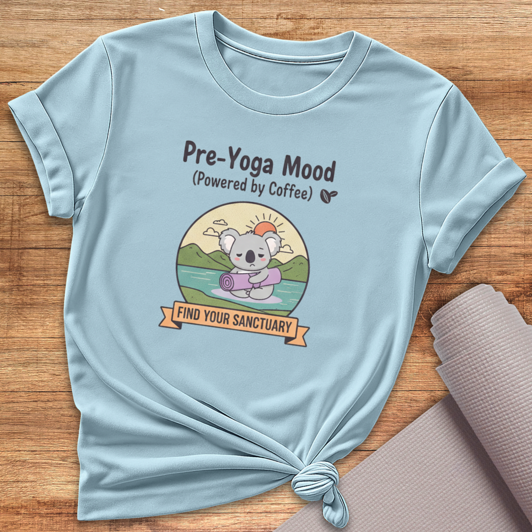 Pre-Yoga Coffee T-Shirt