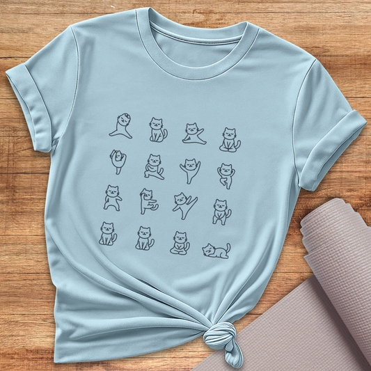 Katzen & Yoga T-Shirt