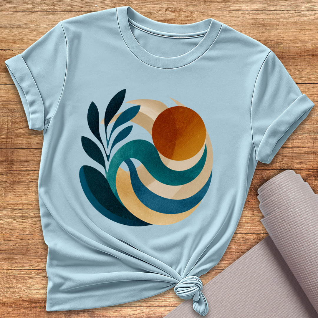 Abstrakte Natur T-Shirt