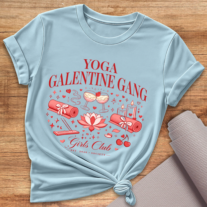 Yoga Galentine Gang T-Shirt