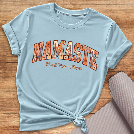 Namaste In Blumen T-Shirt