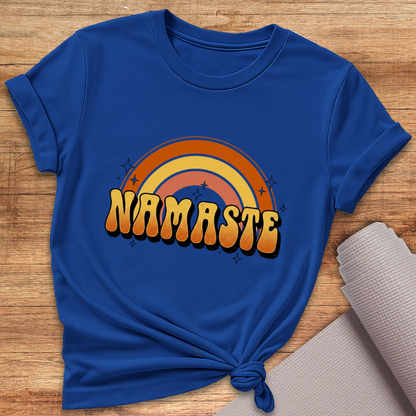 Namaste Regenbogen T-Shirt