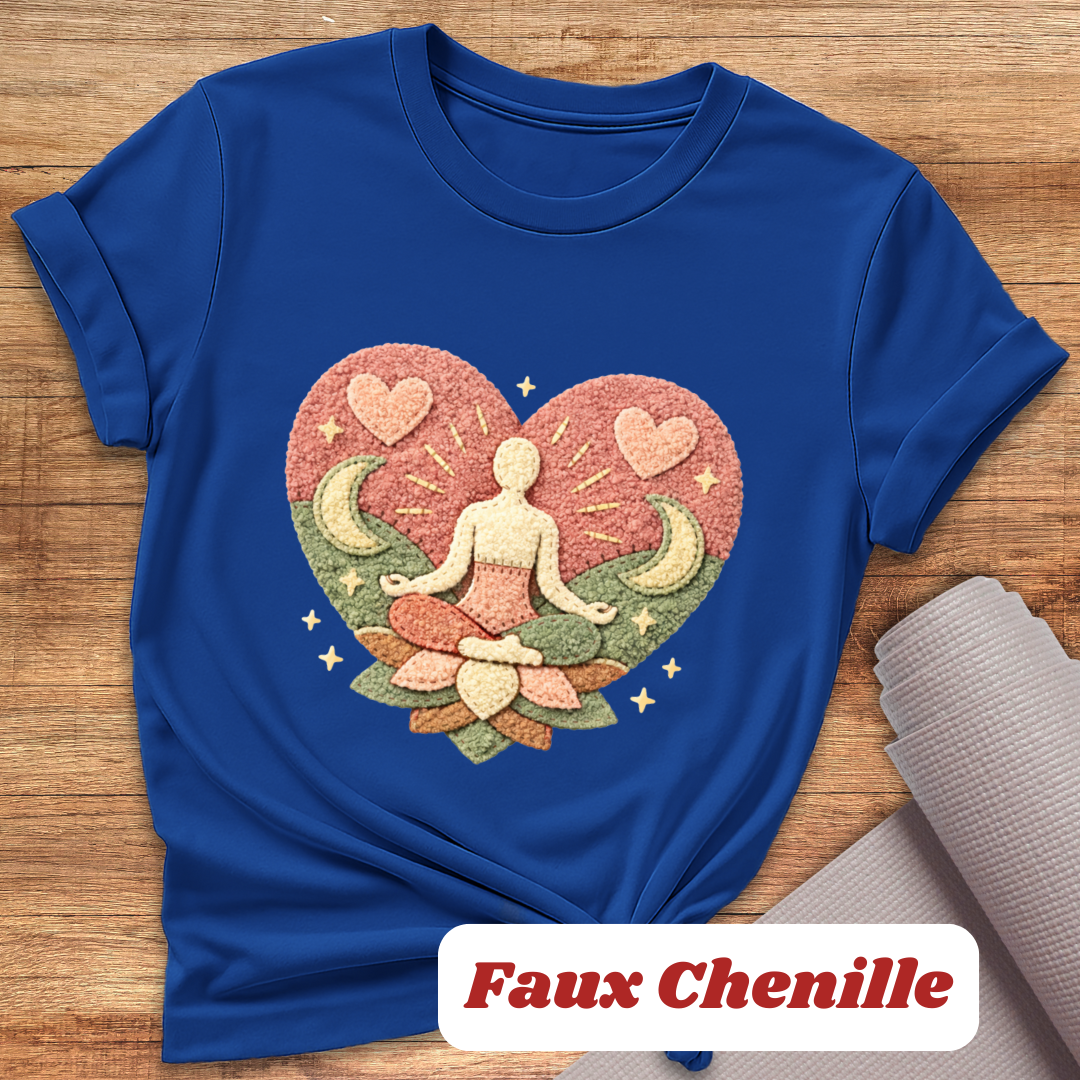 Yoga Faux Chenille T-Shirt