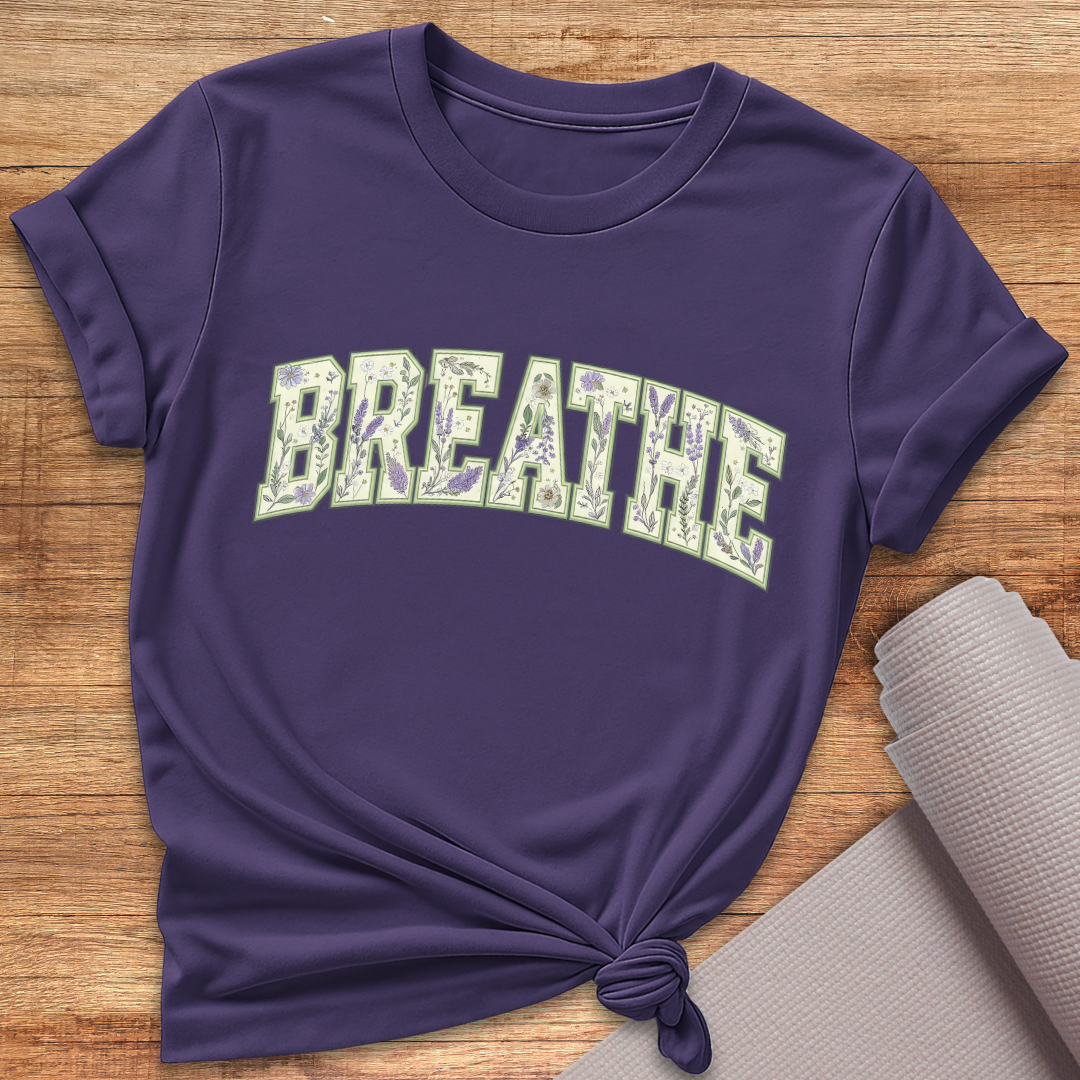 Breathe Lavendel T-Shirt