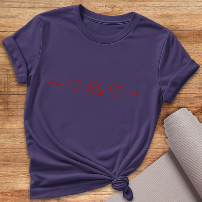 Love Lotus Line T-Shirt