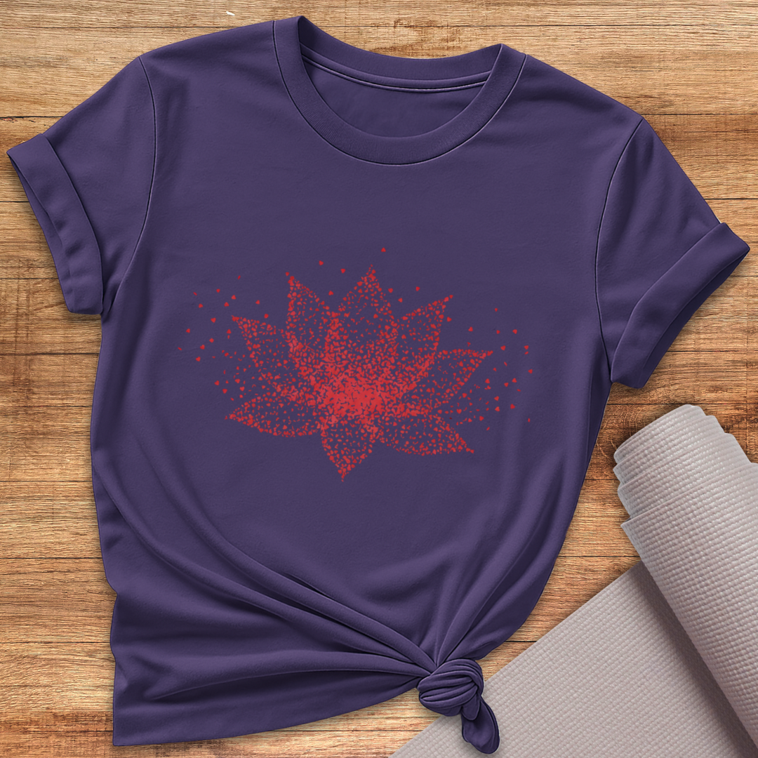 Lotus Herzen T-Shirt