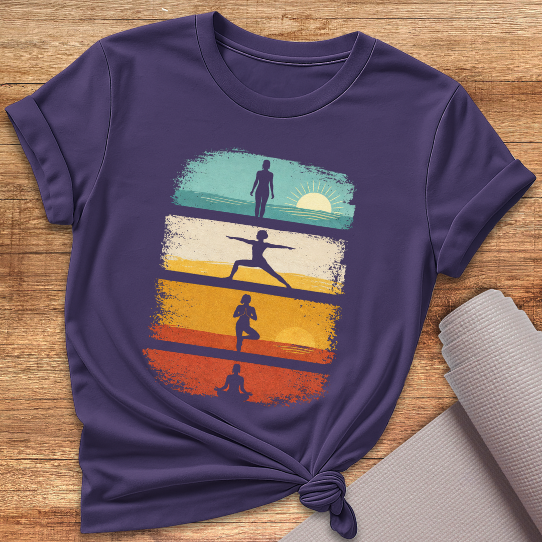 Sunset Yoga T-Shirt