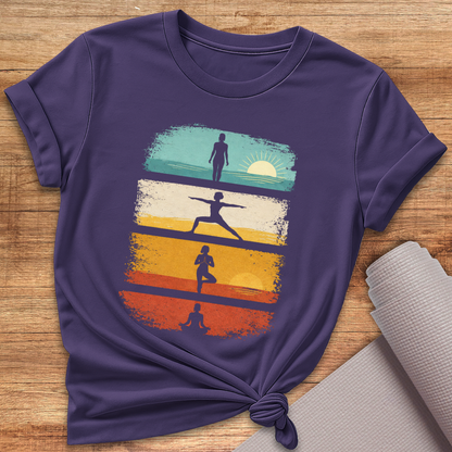 Sunset Yoga T-Shirt