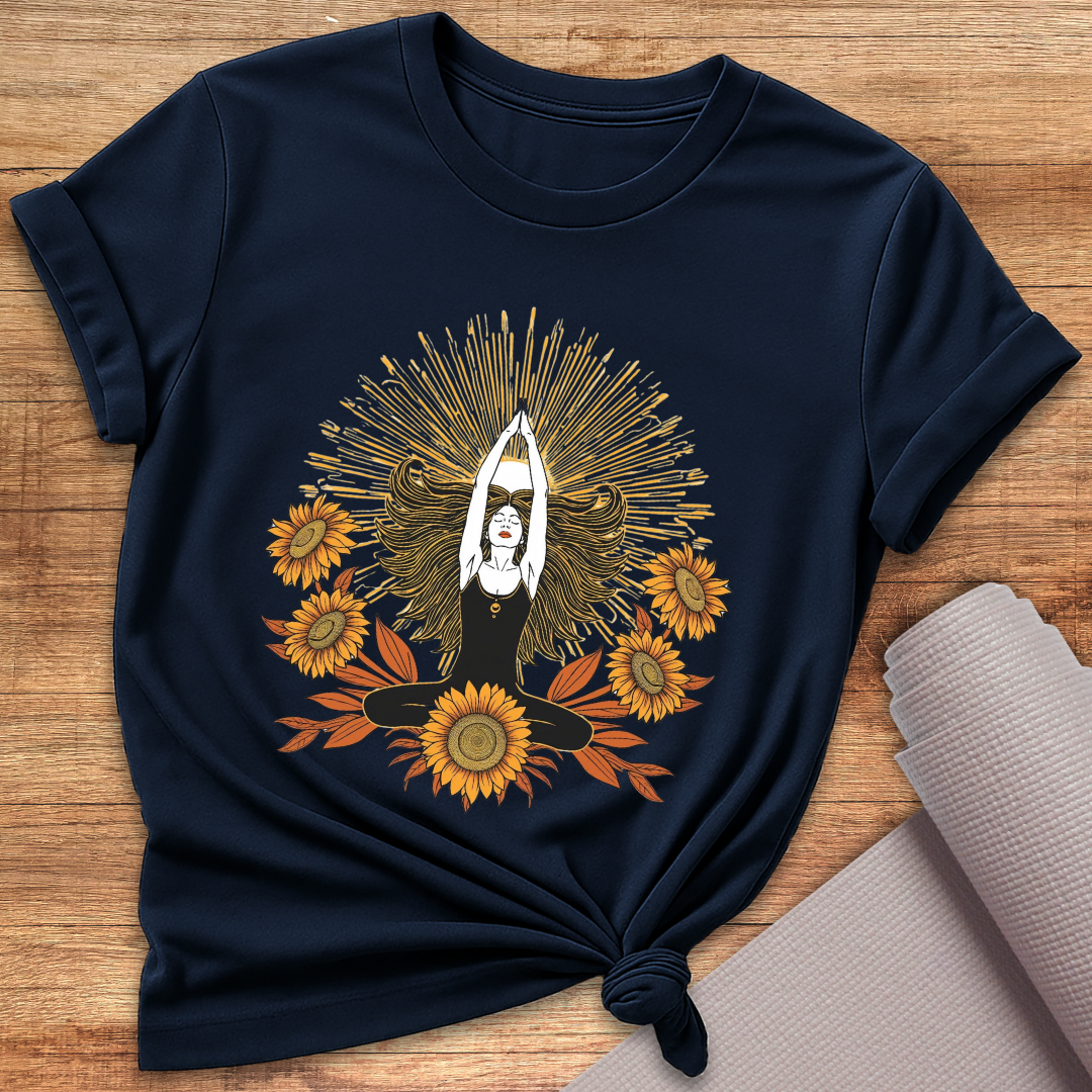 Goldene Meditation T-Shirt
