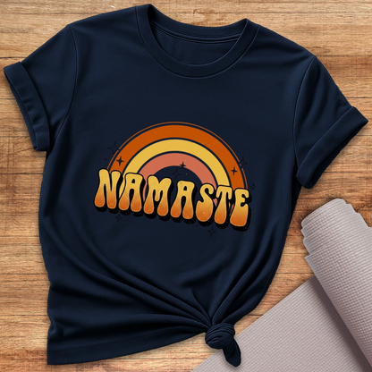 Namaste Regenbogen T-Shirt