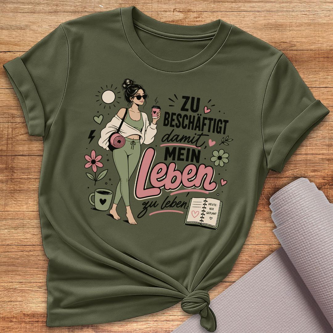 Leben Bild T-Shirt
