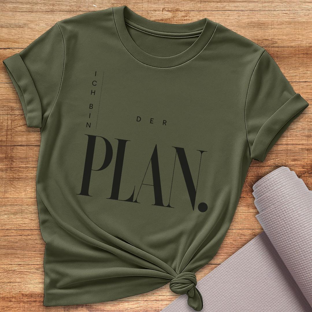Der Plan Schwarz T-Shirt