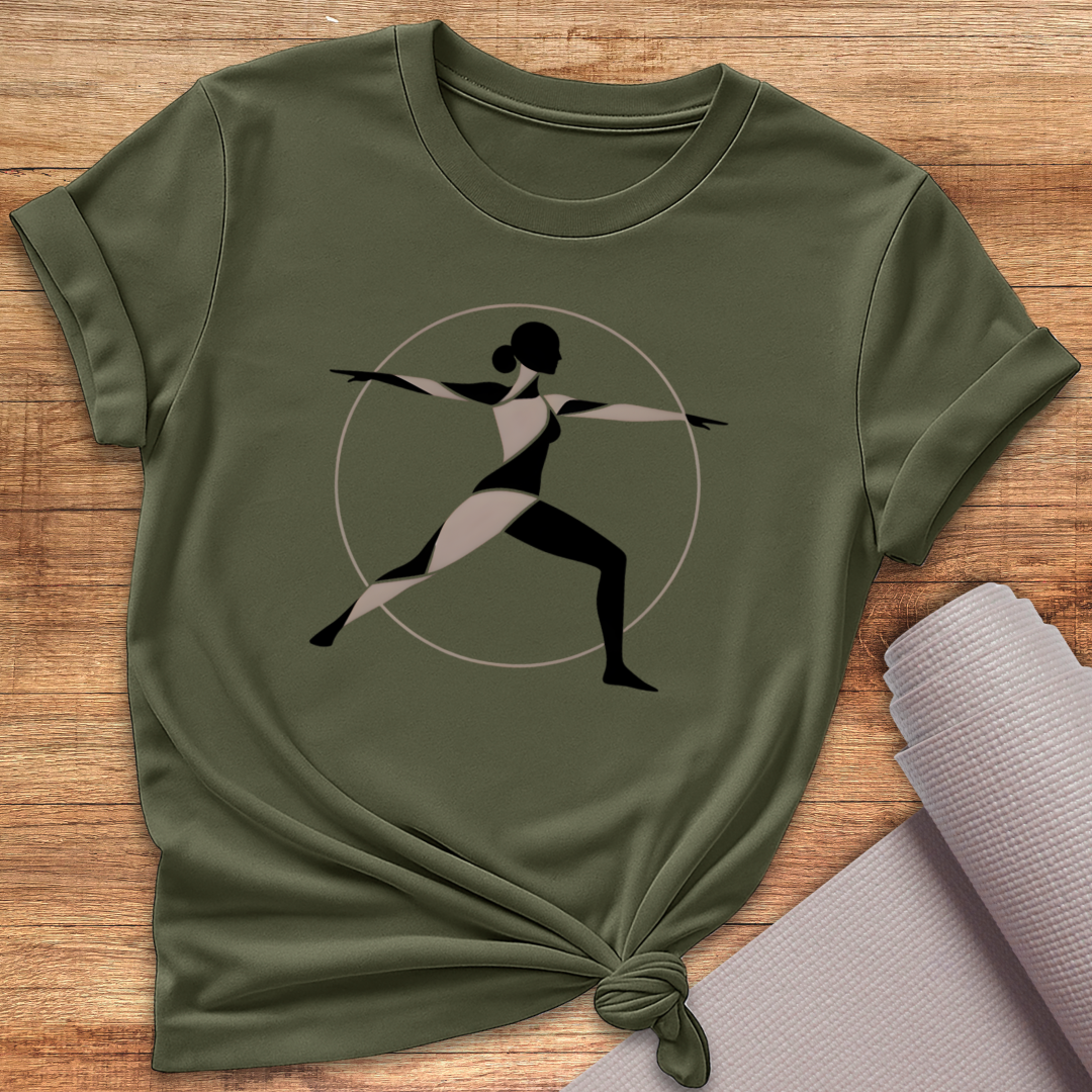 Bewegung Kreis T-Shirt