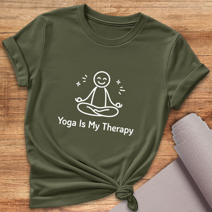 Yoga Is My Therapy T-Shirt