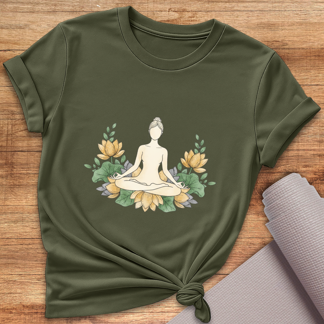 Lotusblatt Ruhe T-Shirt