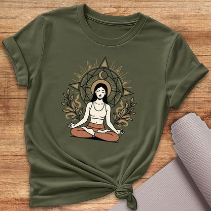 Mondlicht Yoga T-Shirt