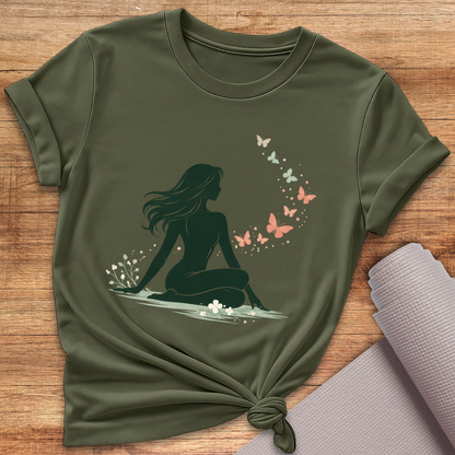 Sitting With Butterflies T-Shirt