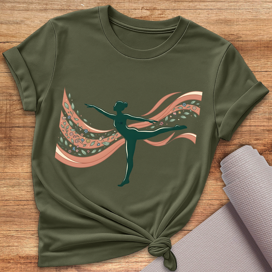 Fließende Bewegung T-Shirt