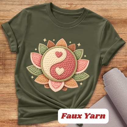 Yoga Faux Yarn T-Shirt