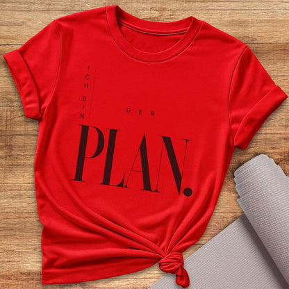 Der Plan Schwarz T-Shirt