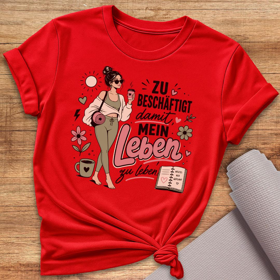 Leben Bild T-Shirt