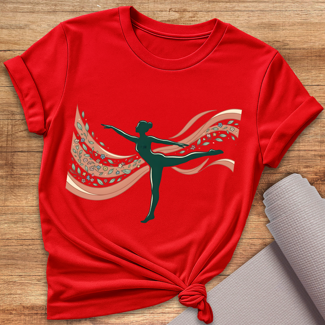 Fließende Bewegung T-Shirt