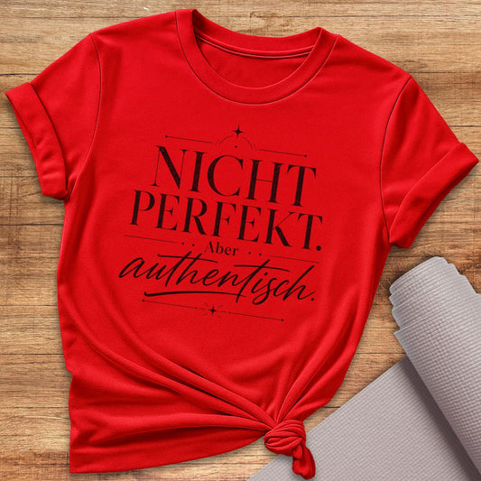 Nicht Perfekt Schwarz T-Shirt