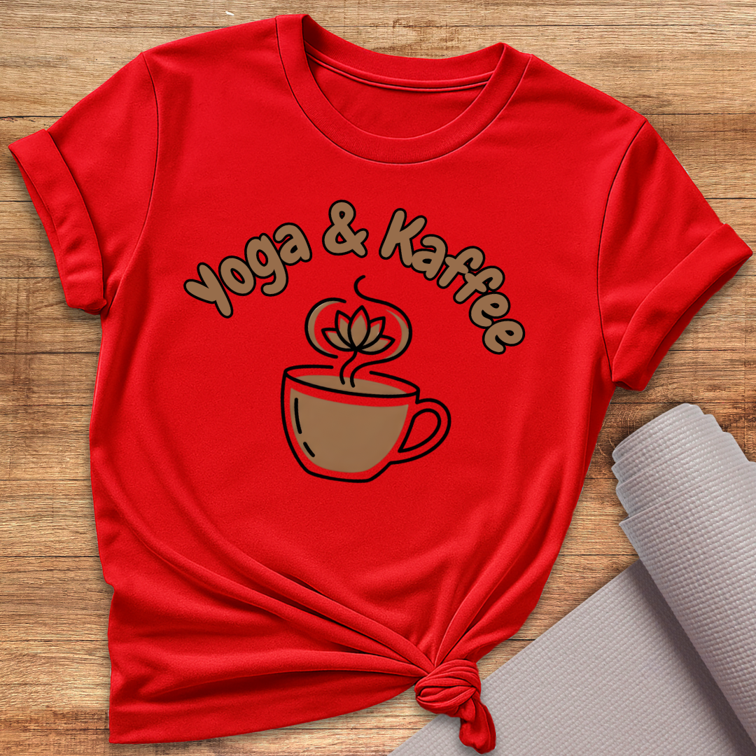 Yoga & Kaffee T-Shirt