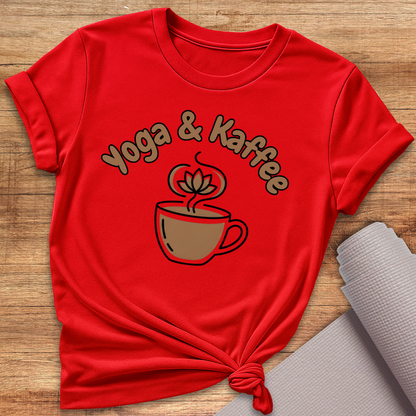 Yoga & Kaffee T-Shirt
