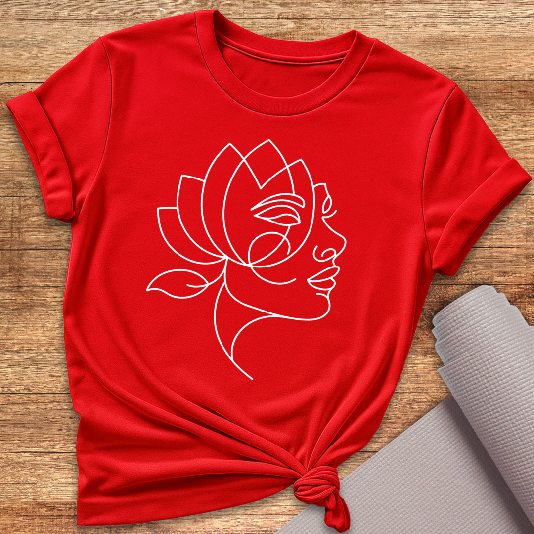 Lotus Maske T-Shirt