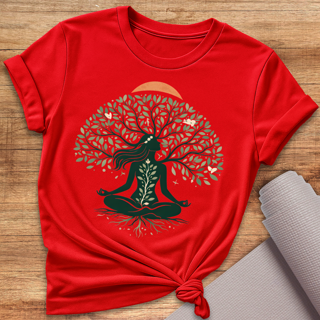 Baum Meditation T-Shirt