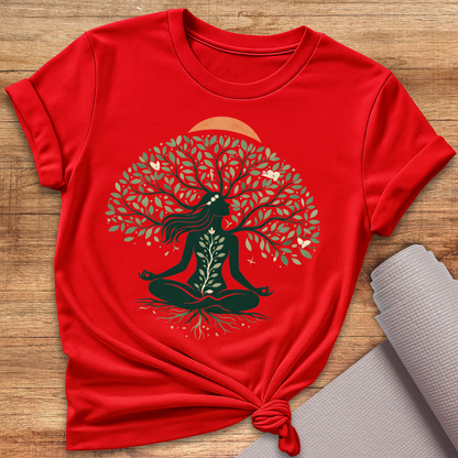 Baum Meditation T-Shirt