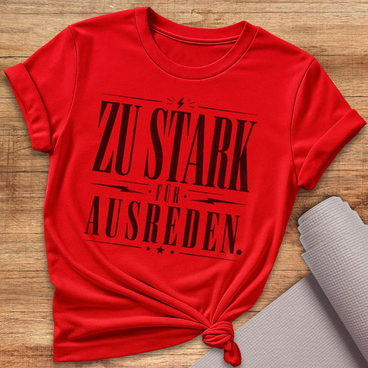 Zu Stark Schwarz T-Shirt