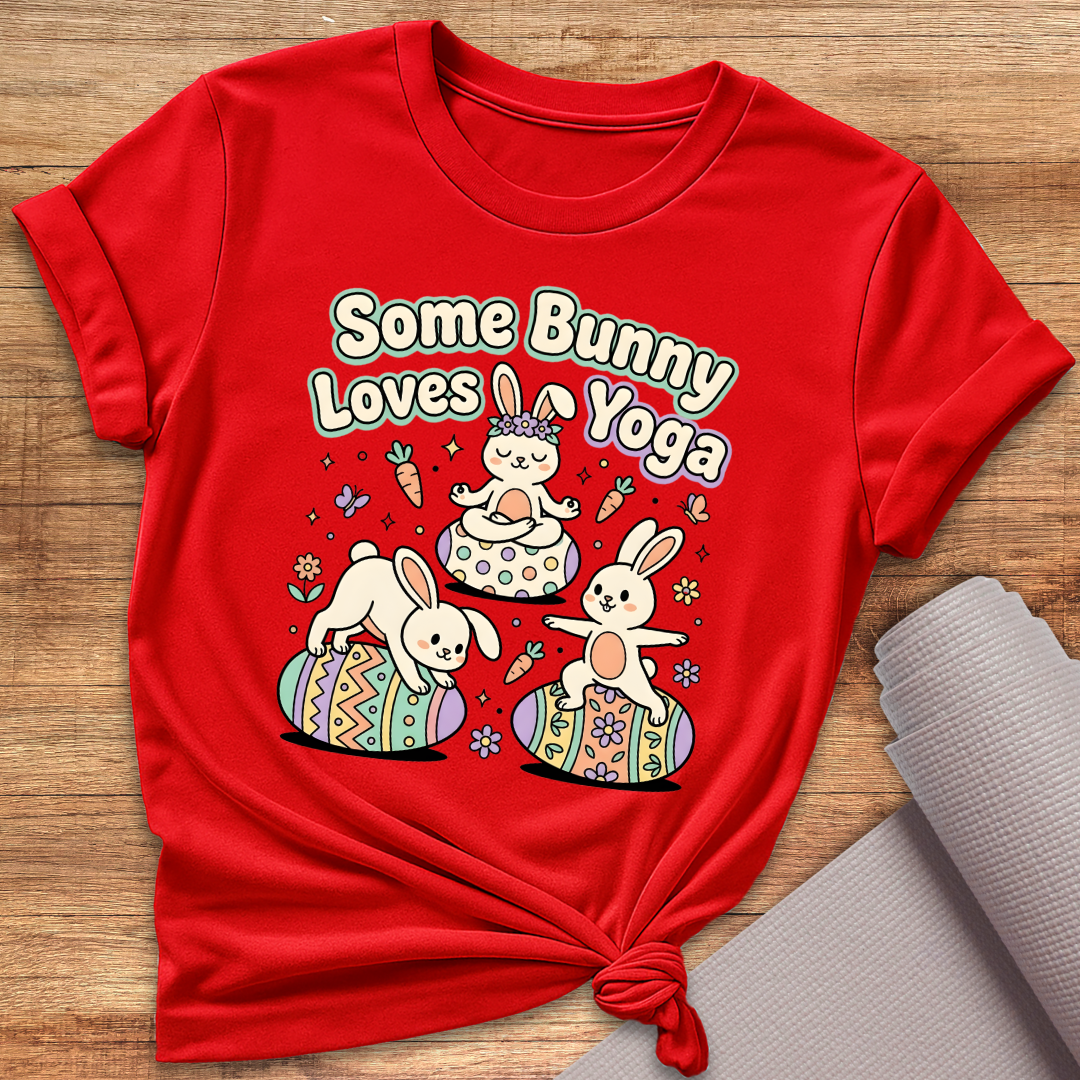 Bunny Loves Yoga T-Shirt