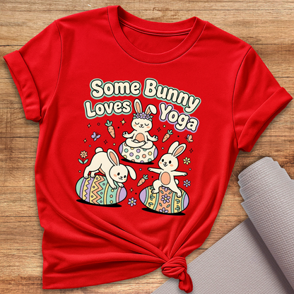 Bunny Loves Yoga T-Shirt