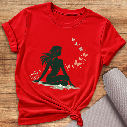 Sitting With Butterflies T-Shirt