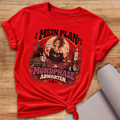 Mondphase Abwarten T-Shirt