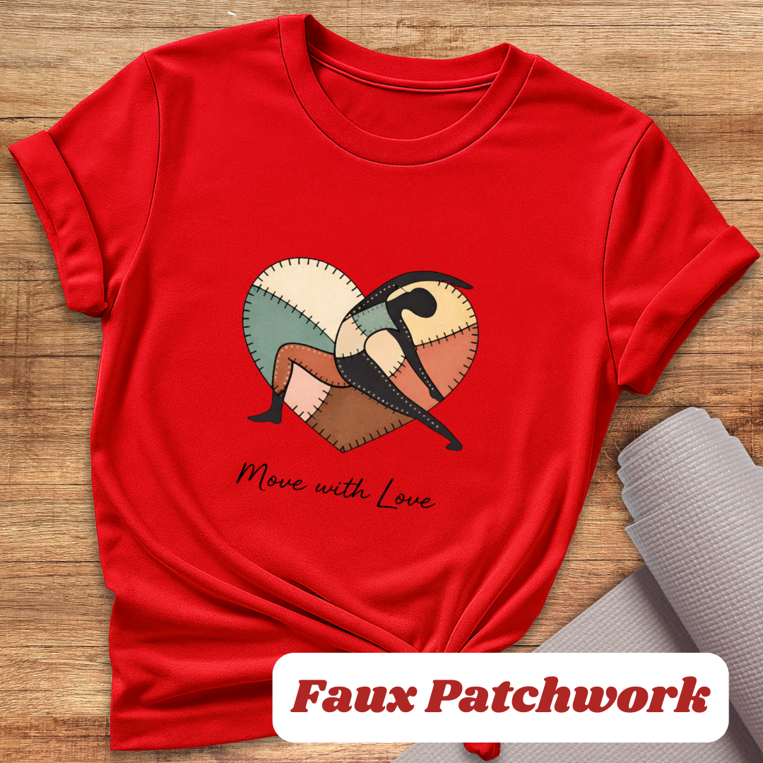 Heart Yoga Pose T-Shirt