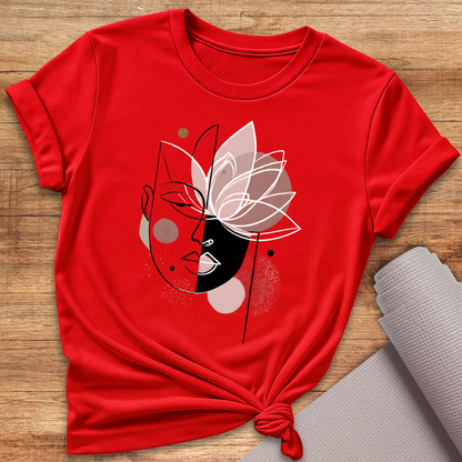 Gesicht Im Lotus T-Shirt