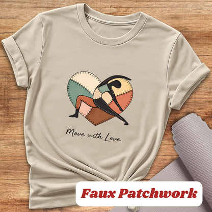 Heart Yoga Pose T-Shirt