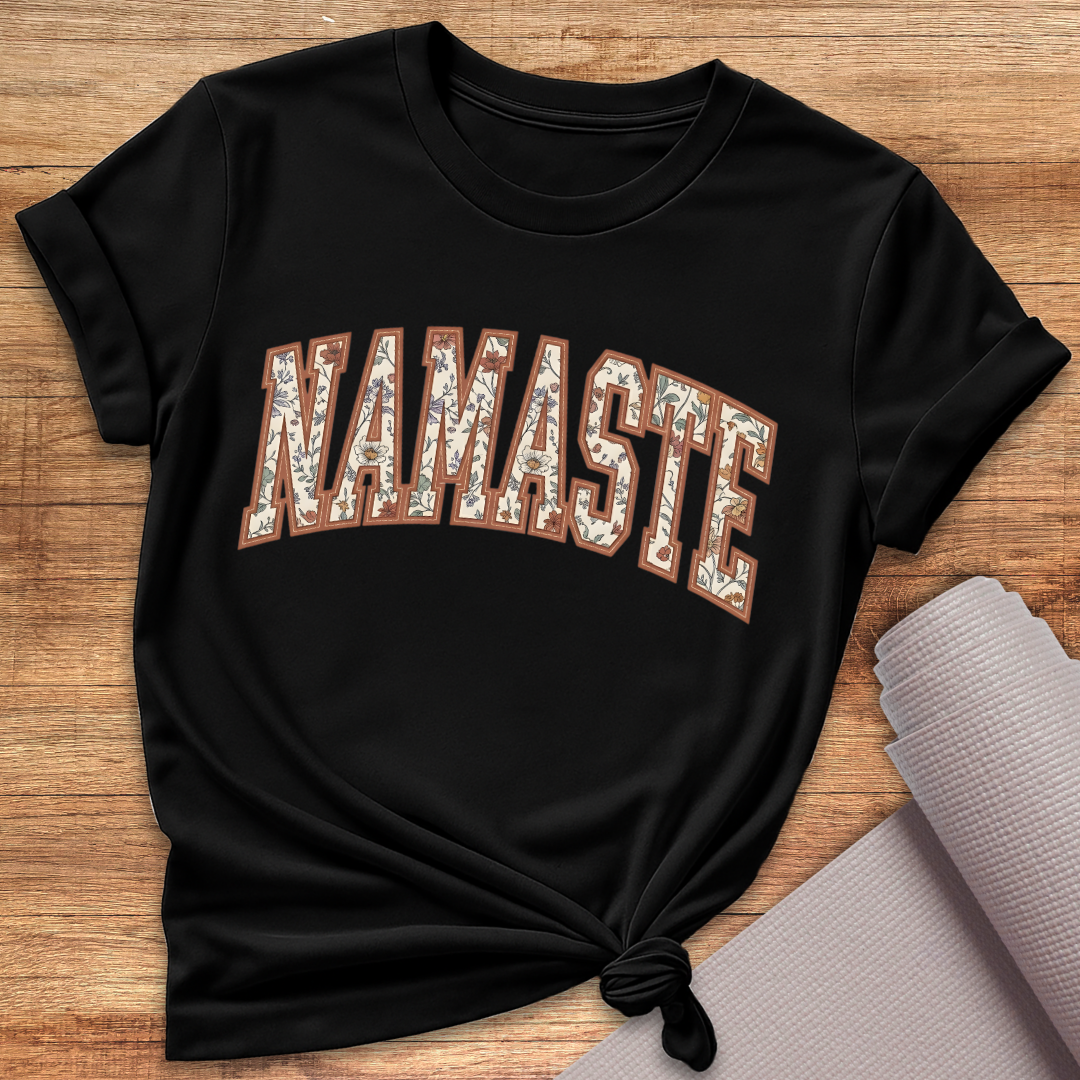 Namaste Braun T-Shirt