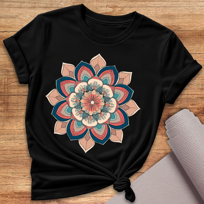 Bunte Mandala T-Shirt
