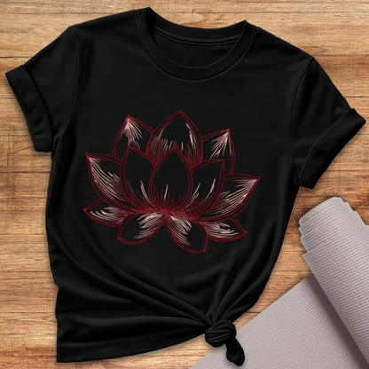 Sketch Lotus T-Shirt