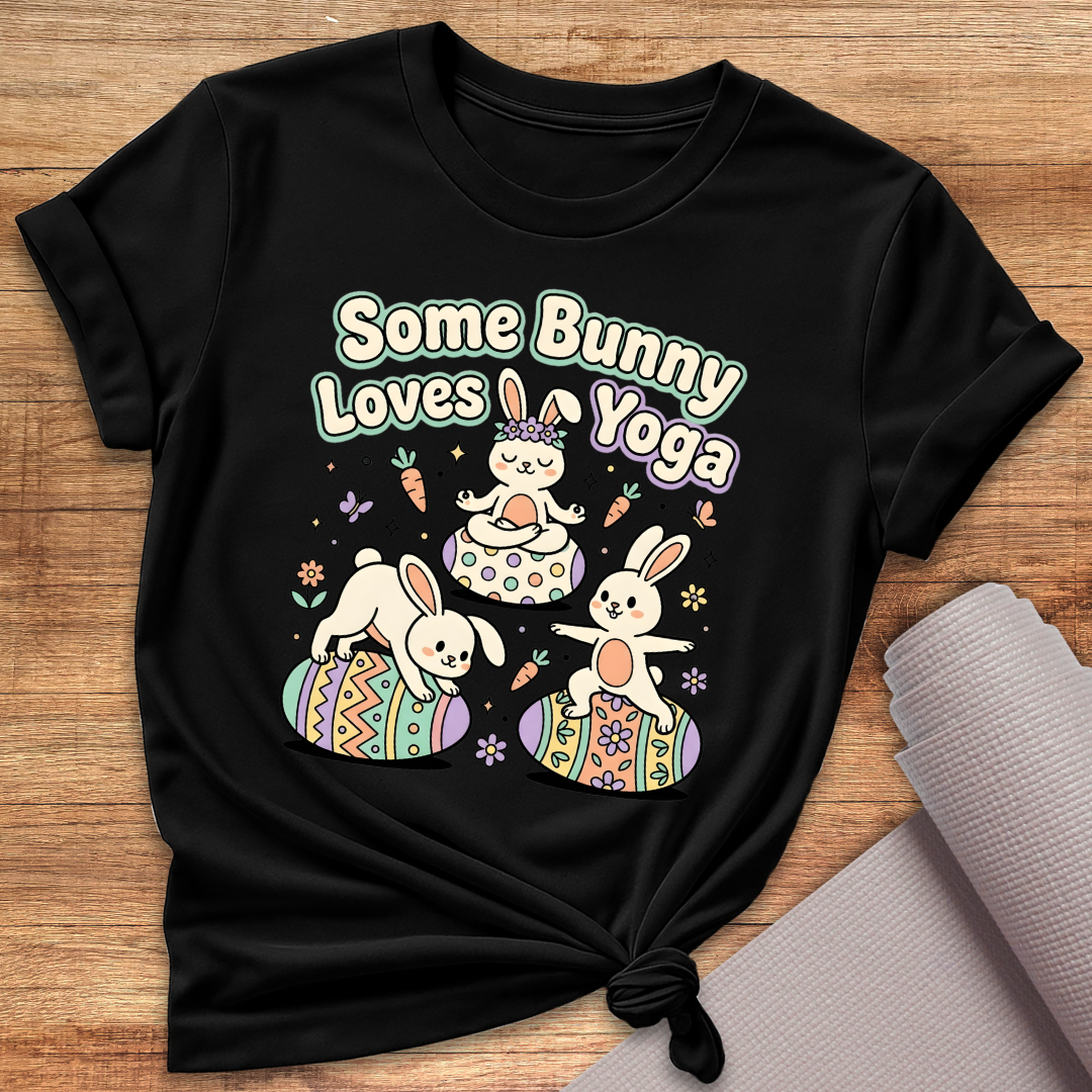 Bunny Loves Yoga T-Shirt