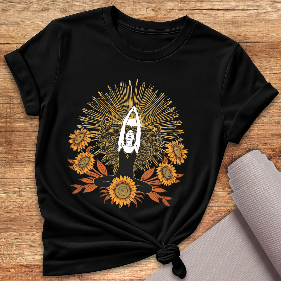 Goldene Meditation T-Shirt