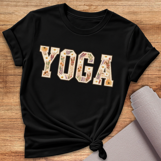 Floral Yoga T-Shirt