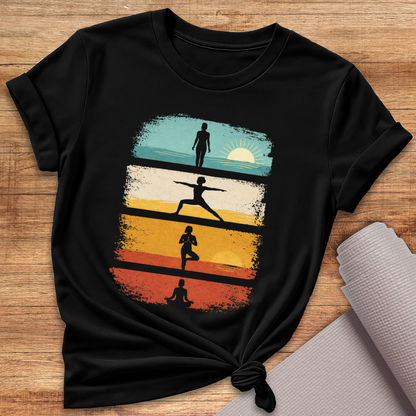 Sunset Yoga T-Shirt