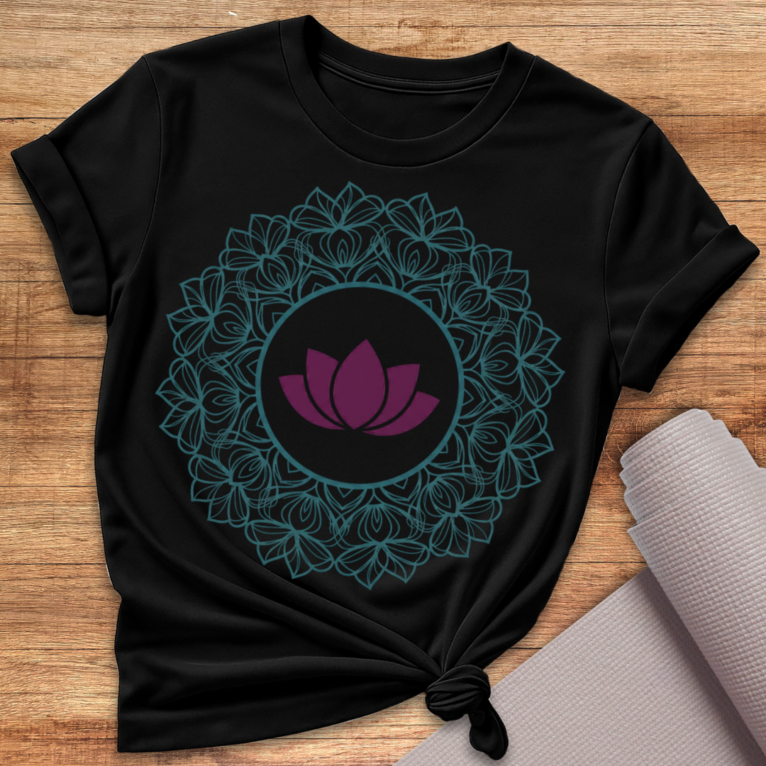 Spirituelle Lotusblüte T-Shirt