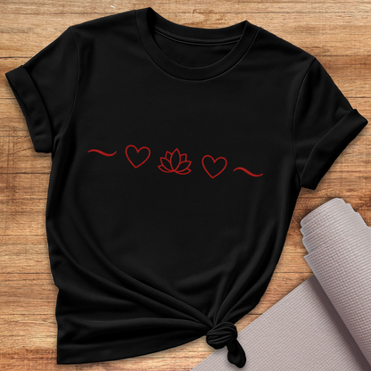 Love Lotus Line T-Shirt